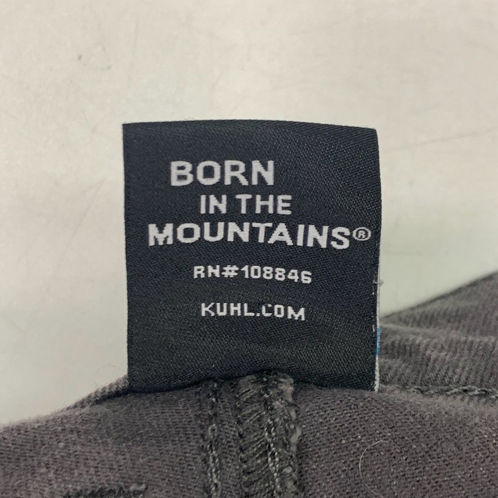 Kuhl Womens Kontour Skinny Pants Charcoal Stretch Outdoor Hiking Utility Size 10 - Picture 10 of 16